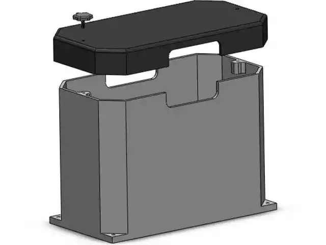 battery box drawing