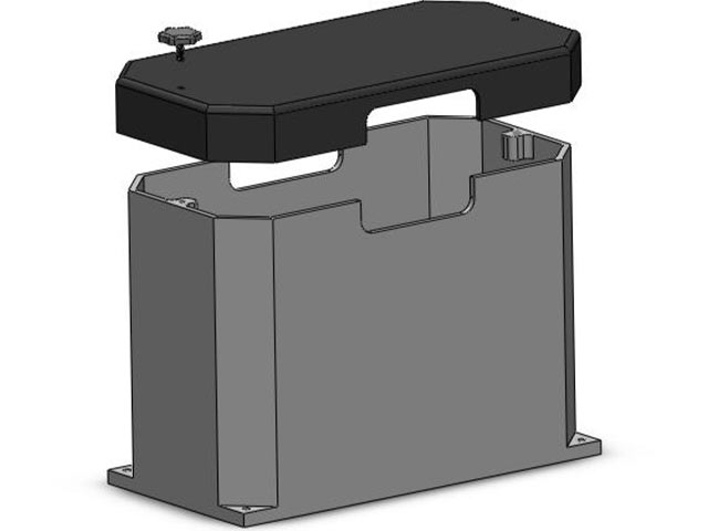 battery box drawing