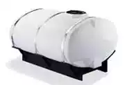 horizontal plastic tank